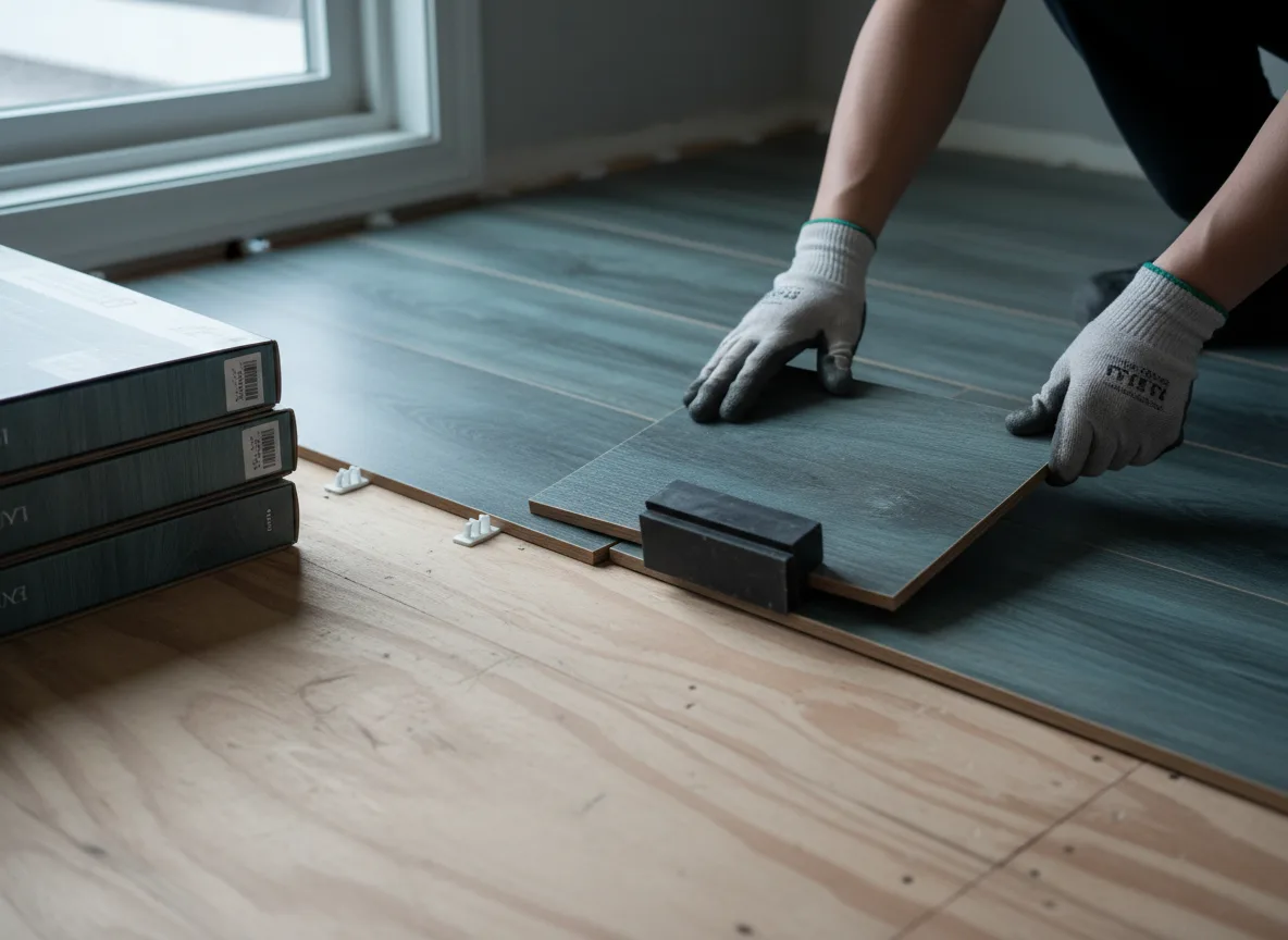 Luxury Vinyl Plank Installation company in Manvel, ND
